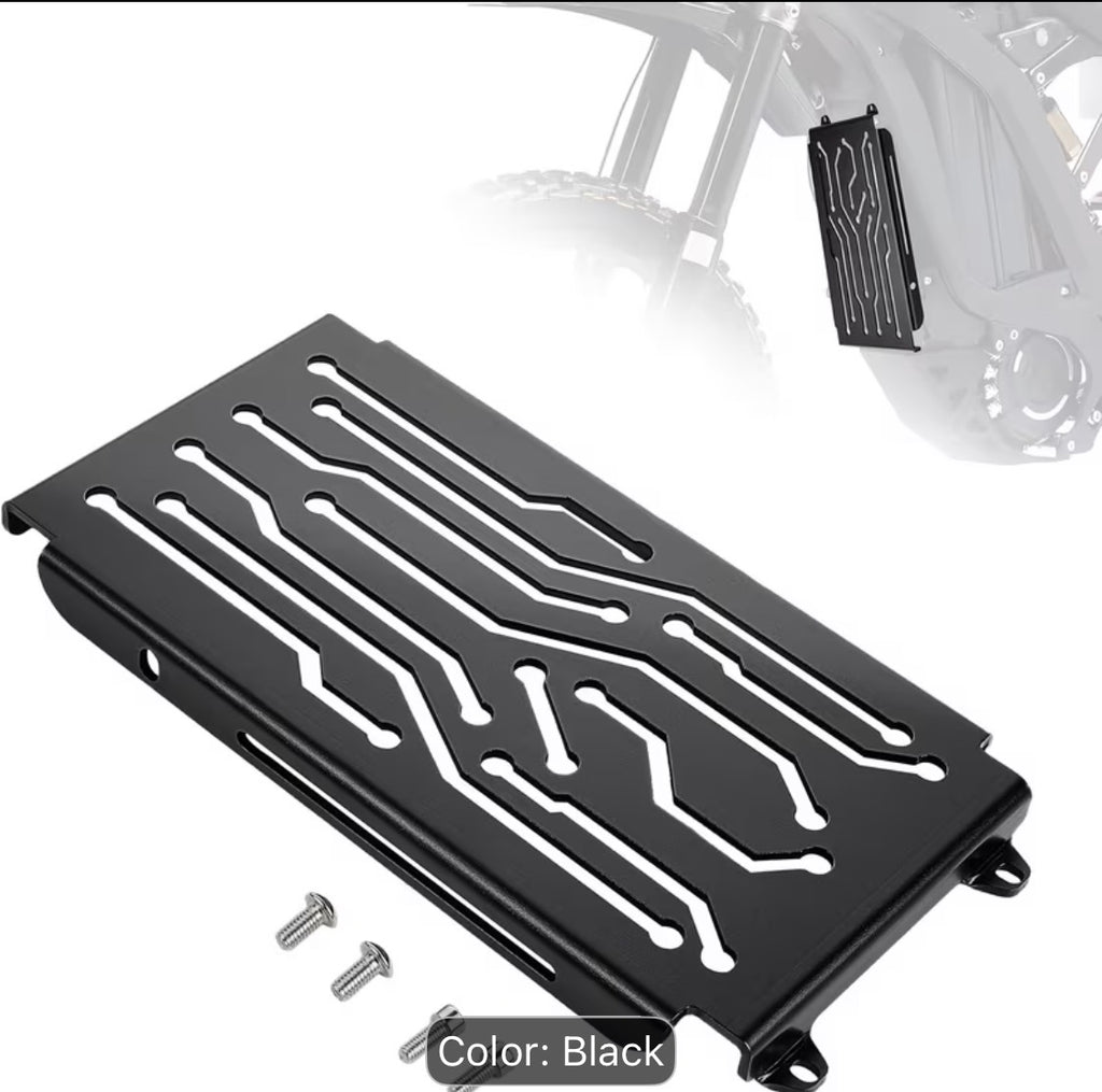 Black Aluminum Surron LBX Controller Cover